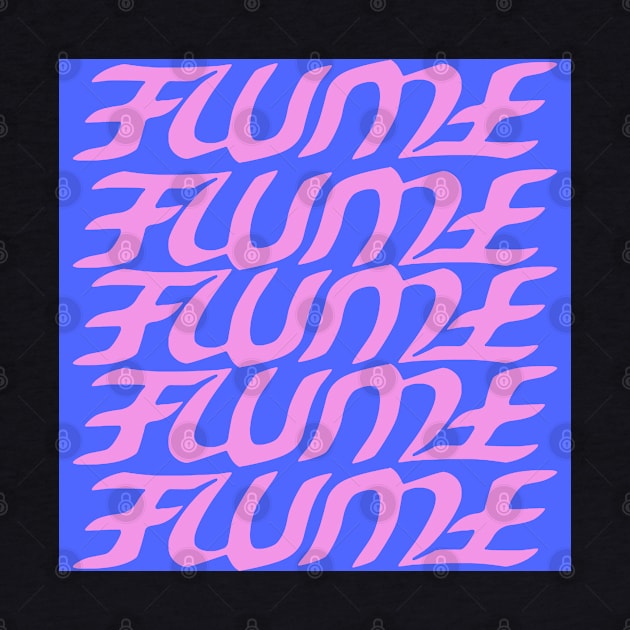 Hi This Is Flume Logo Multi-Coloured 1 by fantanamobay@gmail.com